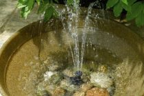 Какой насос подойдет для садового фонтана