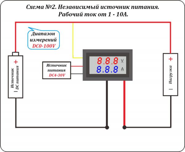 Как подключить вольтметр к моноблоку