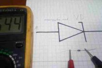 Пригодность электродеталей определяется мультиметром