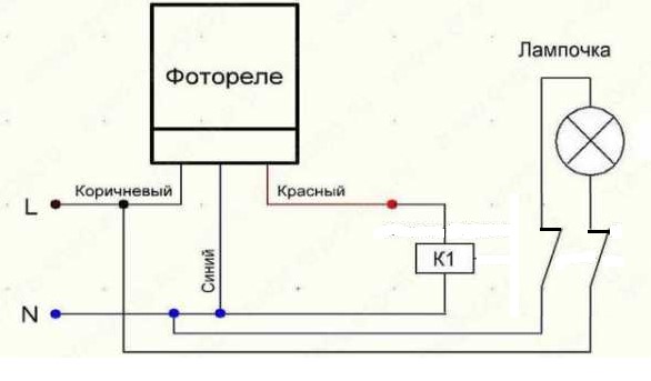 Настройка датчика освещенности