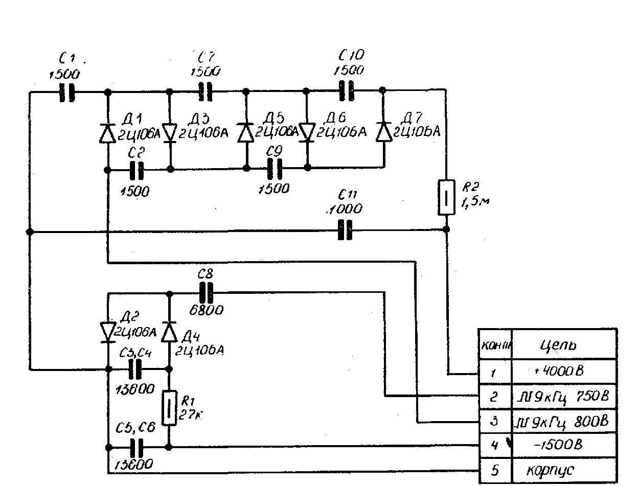 Схема электрическая э3